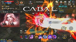 Cabal Mobile 카발 모바일 - Gladiator New Class Level 110 Gameplay All Skills X Unlock