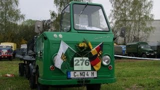 IFA MULTICAR M22 DDR OLDTIMER M 22 classic LKW Truck Waltershausen Anhänger