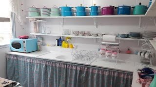 Minha cozinha depois da reforma.