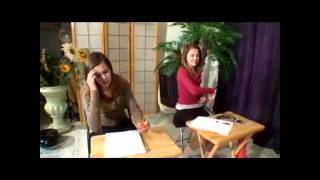 Russian schoolgirl skit