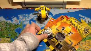 Lego Mixels review:Weldos:Kramm(41545),Forx(41546),Wuzzo(41547)(RUS)