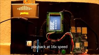 Raspberry Pi 3 photo / memory card backup device