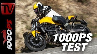 Ducati Monster 821 Test 2018 - Gelb ist das neue Rot!