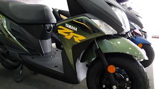 Yamaha Ray ZR ARMADA BLUE and MATT GREEN | New Colors Walkaround in 4K 60FPS | Disk/Drum