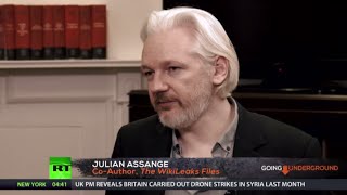 Assange on 'US Empire', Assad govt overthrow plans & new book 'The WikiLeaks Files' (EXCLUSIVE)