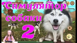 Dog Simulator 2// Симулятор собаки // Купила Хаски // Для детей Dog Sim // #ЭнниБенни