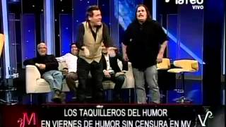 Los Taquilleros del humor hacen de las suyas una vez más con su rutina "sin censura" - Parte2