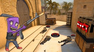Притворился БУСТЕРОМ НА 10 ЛВЛ ФЕЙСИТ - CS:GO