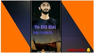 RCR Rapper full screen whatsapp status // ye  Dil ?❤ hai mushkil...