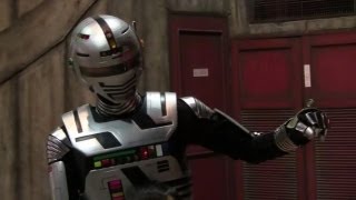 【仮面ライダー★宇宙刑事★人造人間】仮面ライダー１号 ギャバン キカイダー⑥東映太秦映画村2012お正月Kamen Rider 1, Gavan,  Kikaider Super Heroes