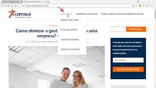 Meu primeiro acesso no Portal de Assinaturas