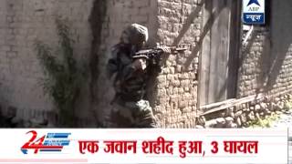 3 militants, policeman killed in gunfight in Pulwama