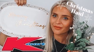 KMART CHRISTMAS HAUL ???| SHOP WITH ME | MIKAELA RICHTER