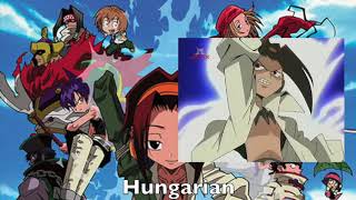 Shaman King American Opening Multilanguage Comparison