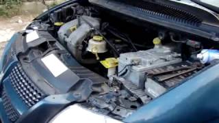 первый запуск dodge caravan после замены поршня.
