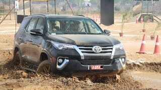 New Toyota Fortuner Off-road Drive Review