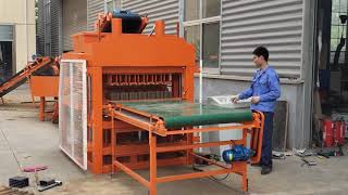 Pakistan Interlocking Clay Soil Brick Machine HBY7-10 SUPER Compressed Earth Cement Block Machine
