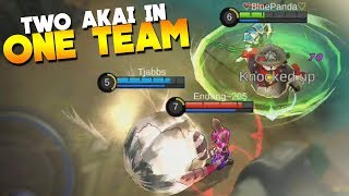 New Akai & Old Akai Team Gameplay (Best Combo!) Mobile Legends Rework