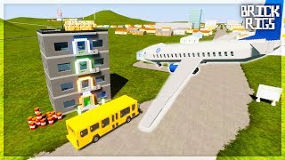 КРУШЕНИЕ САМОЛЁТА НА ДОМ С ЛЮДЬМИ В BRICK RIGS