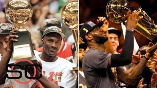 LeBron can't say enough about MJ | SportsCenter | ESPN