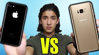 iPHONE 7 vs GALAXY S8: ¿CUÁL COMPRAR? - AQUÍ TÚ RESPUESTA
