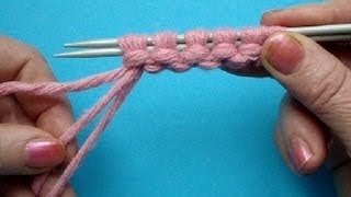 Урок 10 Вязание спицами - Болгарский зачин Knitting cast on lesson