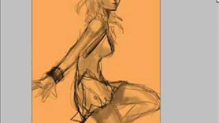 Flora from Claymore (Time-Lapse)