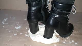 Winter High Heel Ankle Boots trample Dough preview