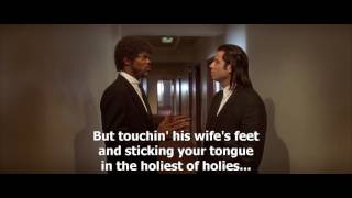 Pulp Fiction 1994 About foot massage