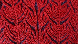 Brioche knitting *Hearts* knitting patterns