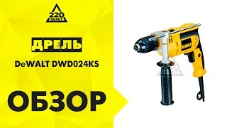 Обзор Дрель ударная DeWALT DWD024KS