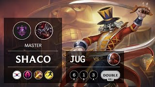 Shaco Jungle vs Gragas - KR Master Patch 9.10