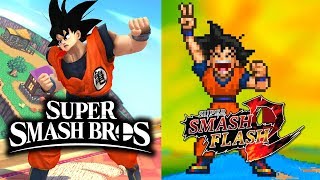 GOKU In Super Smash Bros.