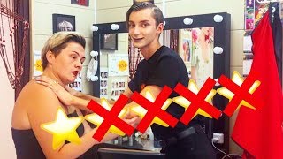СУМАСШЕДШАЯ В ДЕШЁВОМ САЛОНЕ КРАСОТЫ! Я В ШОКЕ!!!