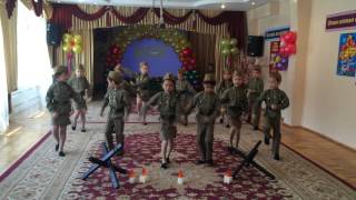 Ясли-сад №77, Алматы Военный детский танец