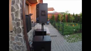 LOUD. RCF TT25A II +  RCF SUB8003AS II Soundcheck.