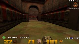 Quake 3 Q3DM2 Phobos Perfect Nightmare Shotgun only 10-0 in 4mn- Shotcut