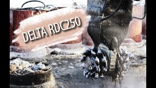 Роторная фреза Delta на строительстве завода для "Силы Сибири"