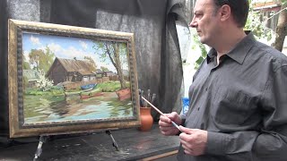 Художник Артем Пучков, о композиции в картинах