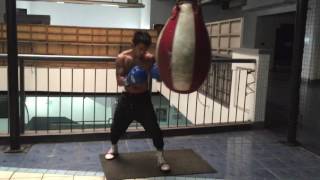 Johnriel Casimero trains for Charlie Edwards title defense
