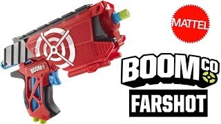 Mattel BOOMco Farshot Unboxing and Review