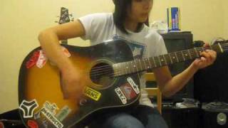 My Heroine Acoustic Cover + TABS!