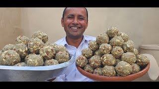 Chawal ki Pinni | Chawal ke Ladoo Recipe | Rice Flour Laddu | Grandma's Style | Mubashir Saddique