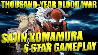 Bleach Brave Souls SAJIN KOMAMURA (HUMAN FORM) 6 STAR GAMEPLAY