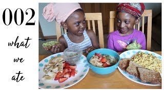 what our 6 vegan kids eat in a day | hearty breakfast | family of 8