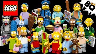 LEGO Simpsons Complete Minifigure Series Review - BrickQueen