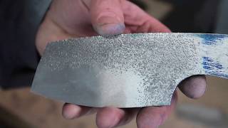 Super Easy Way to Texture Your Knives! - Tool Time Tuesday