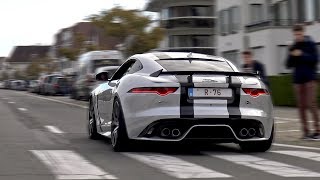 Supercars Accelerating! Jaguar F-Type SVR, 812 Superfast, Huracan, 911 R