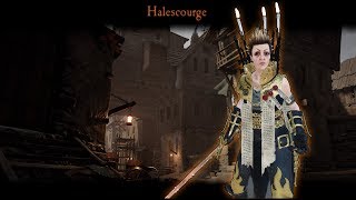 Legend True Solo - Halescourge [Pyromancer] - Flame Sword / Bolt Staff
