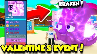 I GOT THE RAREST EXCLUSIVE VALENTINE PET IN BUBBLE GUM SIMULATOR UPDATE!! *SOO OP* (Roblox)
